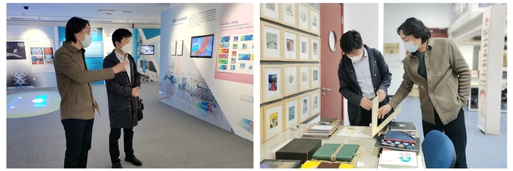 北京國圖創(chuàng)新文化服務(wù)到校參觀交流 搭建文化資源共享平臺