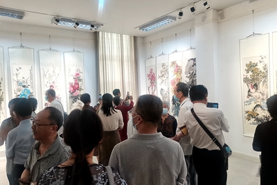 丹青繪錦繡，翰墨抒芳華——姚志興書畫作品展在山東省發(fā)展和改革委員會指導(dǎo)下開展